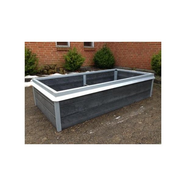 Hjbed Classic Med Augerkant - Anthrazit