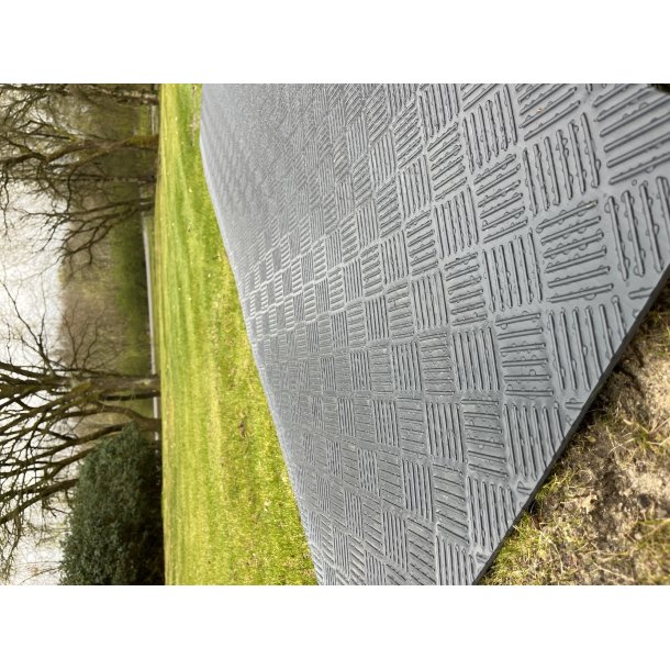 LB Kreplade 2000x1150x10 mm. Mrke gr