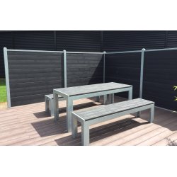 Opal Bord bnkest uden rygln