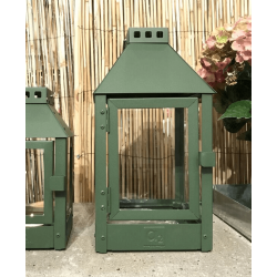 A2 Living lanterne mini oliven gr�n h�jde 33,5 cm udend�rs 