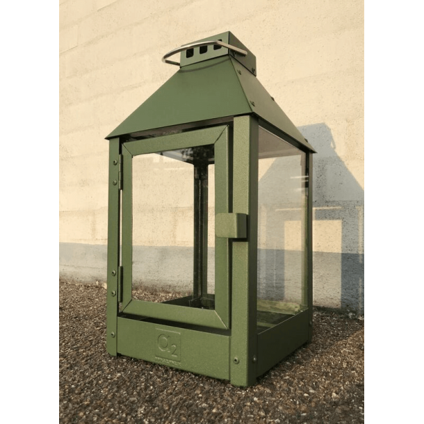 A2 Living lanterne mini oliven gr�n h�jde 33,5 cm udend�rs 