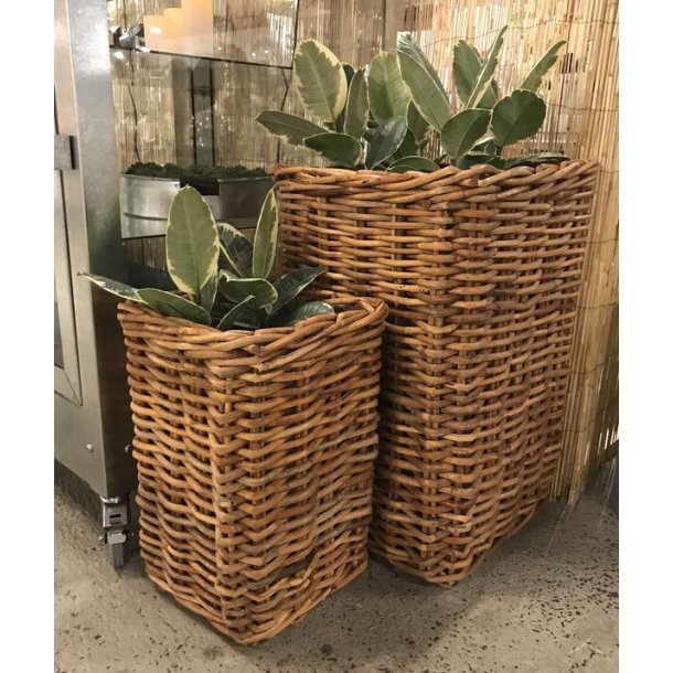 A2 Living Rattan basket square Maxi