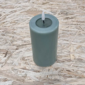 Deluxe Homeart Salvie grn LED Bloklys 7,5x12,5cm