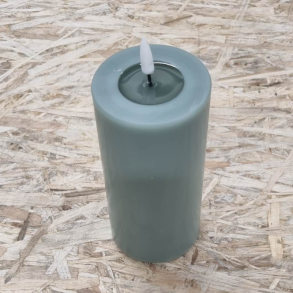 Deluxe Homeart Salvie grn LED Bloklys 7,5x15cm