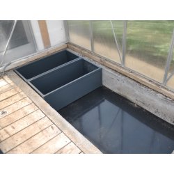 Hjbed i PVC. Inkl. GrowWater 30x90x44 cm