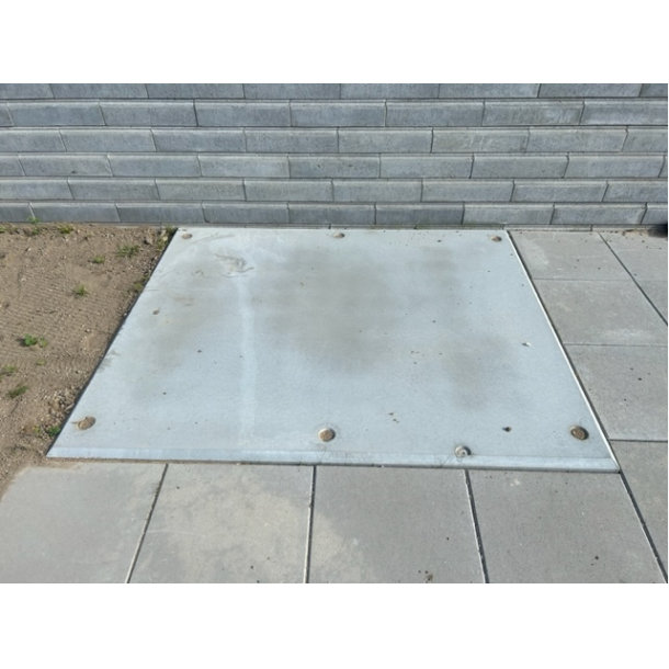  Præfabrikeret betonbund for 3m2 InGarden Redskabskur