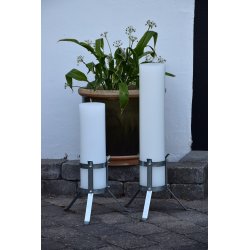 Ljusf&ouml;tter Galvaniserade