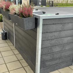 Quatro (4) skraldespandsskjuler classic - ben