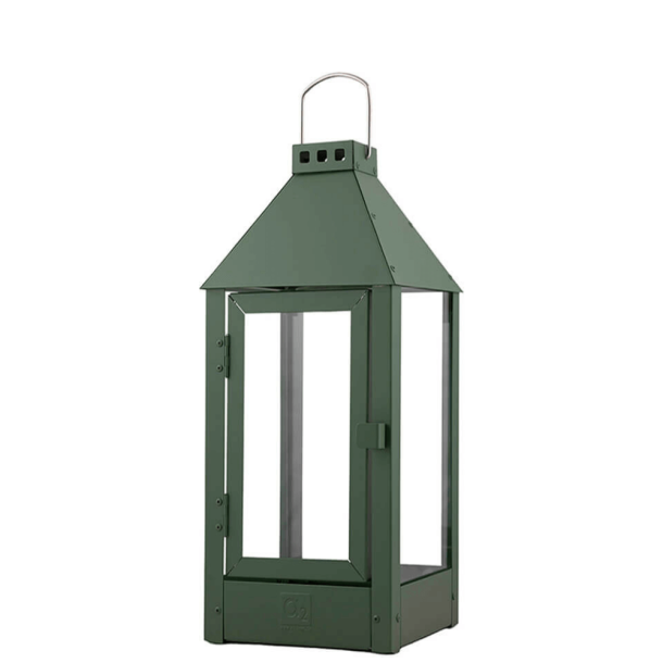 A2 Living lanterne midi oliven grn hjde 42,5 cm udendrs 