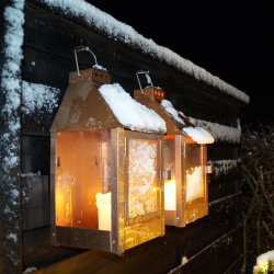 Lantern Wall Mini Koppar