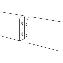 Kant Plastplanke 5x26x250 cm