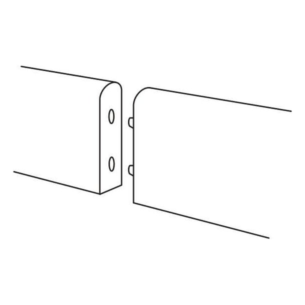 Kant Plastplanke 5x26x250 cm
