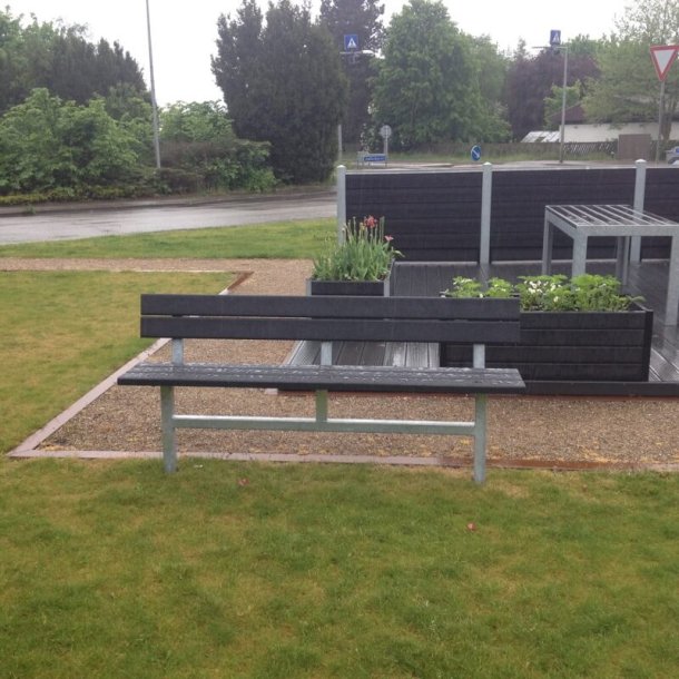 Bnk til nedstbning med rygln