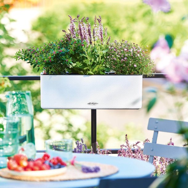 Lechuza  Cube Color Triple udend�rs krukke til blomster med selvvandingssystem 13,5