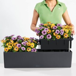 Lechuza Balconera Color udend�rs krukke til blomster med selvvandingssystem 