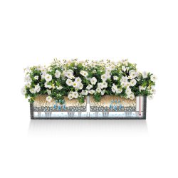 Lechuza Balconera Cottage udendrs krukke til blomster med selvvandingssystem 