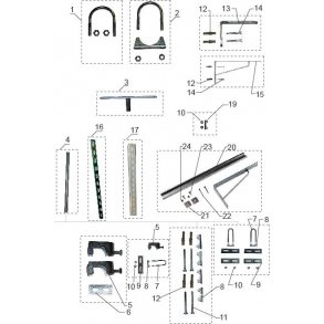SKIOLD Beslag. Reservedele