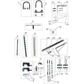SKIOLD Beslag. Reservedele