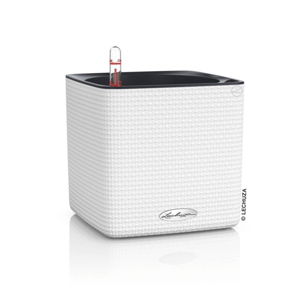 Lechuza Cube Color 16  krukke til blomster med selvvandingssystem