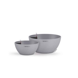 Lechuza Cubeto Stone udendrs krukke til blomster med selvvandingssystem 