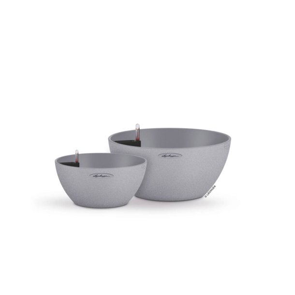 Lechuza Cubeto Stone udendrs krukke til blomster med selvvandingssystem 