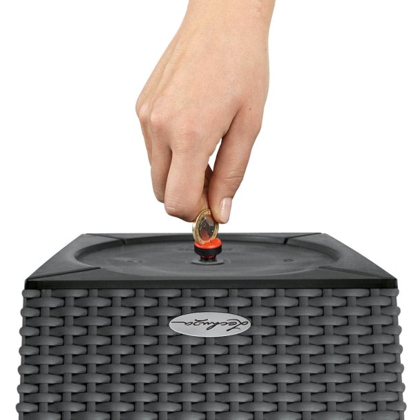 Lechuza Cubico Cottage udend�rs krukke til blomster med selvvandingssystem 