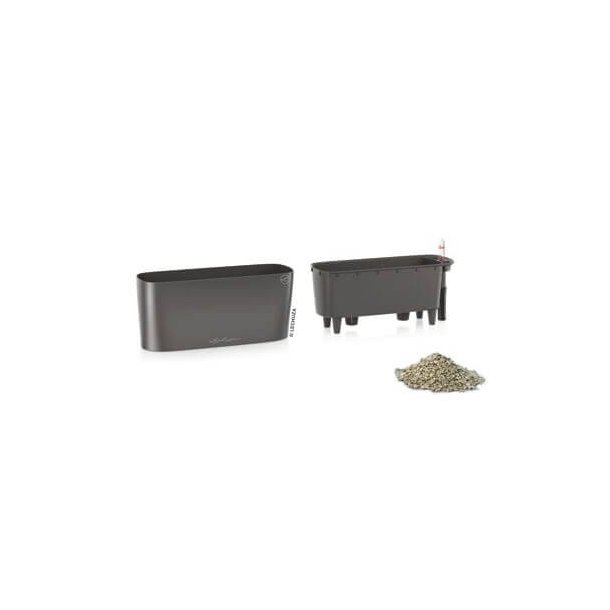 Lechuza Delta 10 indendrs krukke til blomster med selvvandingssystem 13 