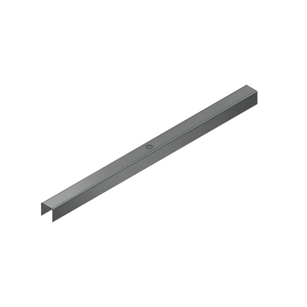 U-section steel square profile