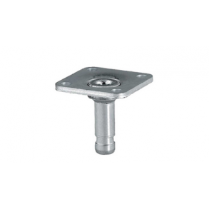 Befstigelsesplade 10 mm til 75 mm hjul