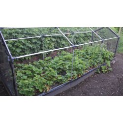Bird netting to the tunnel raised bed 120x360 cm