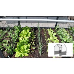 GrowCamp EXTENSION AIR - PVC 50x120x120 cm 