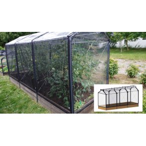 GrowCamp Greenhouse 4,3 m2 HIGH - Siberian larch