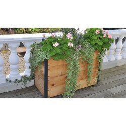 Hjbed i sibirisk lrk 60x90x44 cm