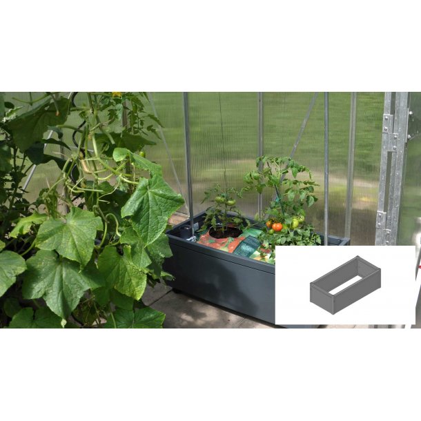 Raised bed in PVC 30x90x44 cm