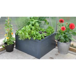 Raised bed in PVC 30x44x44 cm