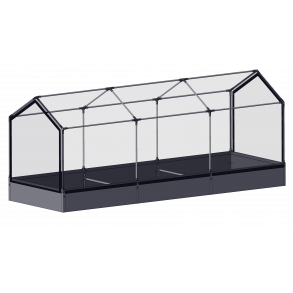 Tunnel raised bed - PVC 30x120x360 cm