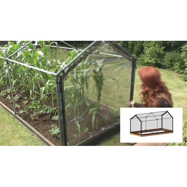 Tunnelhjbed - Sibirisk lrk 15x120x240 cm