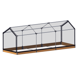 Tunnelhjbed - Sibirisk lrk 15x120x360 cm