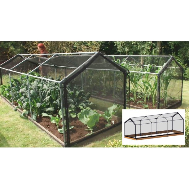 Tunnelhjbed - Sibirisk lrk 15x120x360 cm