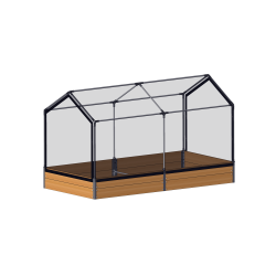 Tunnelhjbed - Sibirisk lrk 30x120x240 cm