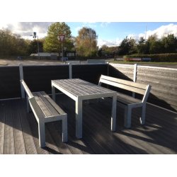 Opal Bord bnkest med rygln