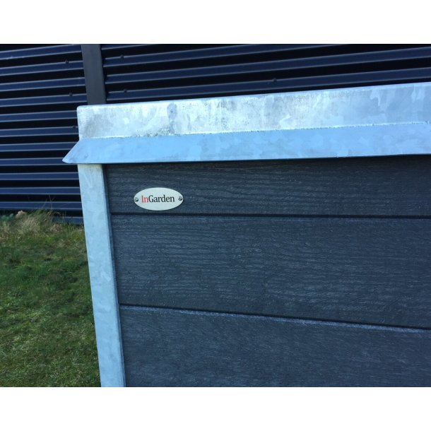 Hjbed Struktur med sneglekant - Antrazit