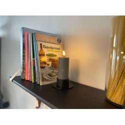  Deluxe Homeart Gr LED Bolklys 5x10 cm&nbsp;