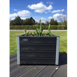 Blomma Pumpar Med Hjul. Galv. H&ouml;rn (Quad.)