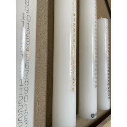 Kalenderljus Monoline M. Svarta Siffror