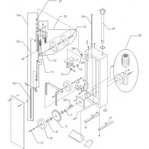 SKIOLD LineFeed trkstation. Reservedele