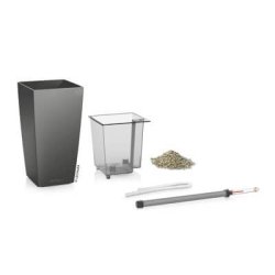 Lechuza Maxi Cubi indendrs krukke til blomster med selvvandingssystem 26