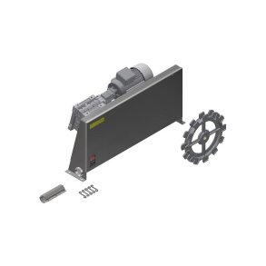 Compac 4 Tr�kstation, H Mod V, 2,2 Kw Maxi Med L�st Powerline Hjul