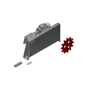 Compac 4 Tr�kstation, H Mod V, 2,2 Kw Maxi Med L�st Master Chain Hjul