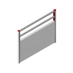Forstykke H750 Planke/2 Rr Uprofil/Modtager Uprofil Til Twistls